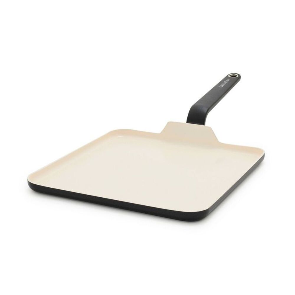 GreenPan -  Rio Advanced 11" Ceramic Nonstick Griddle Black
